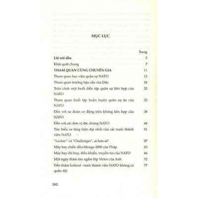 Sách - NATO - Những Bí Mật Bạn Chưa Biết - VIETNAMBOOK