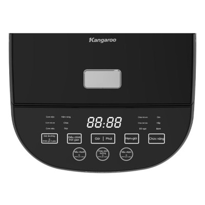 Nồi cơm điện cao tần Kangaroo, model KGR18IH3, dung tích 1,8L, công nghệ gia nhiệt cao tần IH hiện đại, 12 chức năng nấu đa dạng - Hàng chính hãng