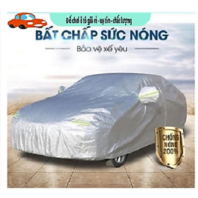 BẠT PHỦ  VẢI DÙ OXFORD CHE NẮNG, CHỐNG NÓNG, CHỐNG XƯỚC, CHỐNG MƯA CAO CẤP DÀNH CHO Ô TÔ