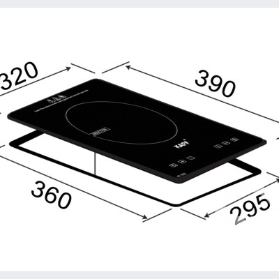 Bếp từ đơn KAFF KF-330I (2200W) - Hàng chính hãng