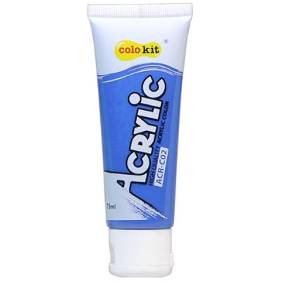Màu Acrylic ACR-02 Colokit 75ml - Màu Xanh Cobal