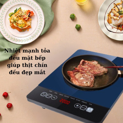 Bếp điện từ CẢM ỨNG SOKANY SK-07048 công suất 2200W, bếp từ đơn đa năng với 8 chế độ nấu - HÀNG CHÍNH HÃNG