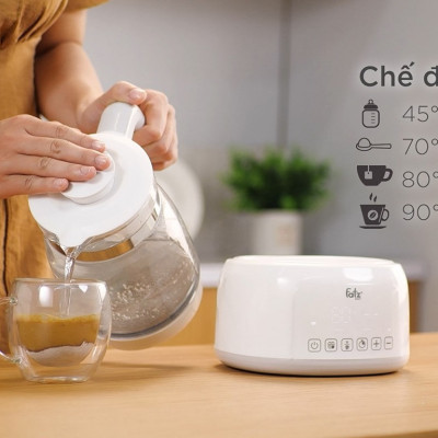 MÁY ĐUN NƯỚC VÀ HÂM NƯỚC PHA SỮA ĐIỆN TỬ QUICK 12 FATZBABY - FB3503BH