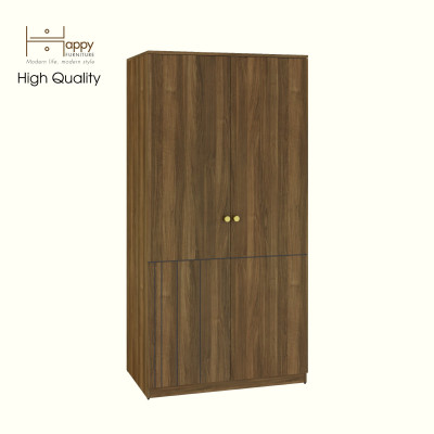 [Happy Home Furniture] JOVIE, Tủ quần áo 2 cánh mở , 90cm x 54cm x 180cm ( DxRxC), TCM_166