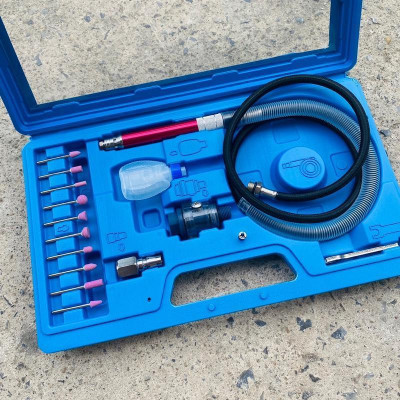 Bộ máy mài hơi dạng bút mini cầm tay, với 10 đầu đá mài, Bộ máy mài dạng bút