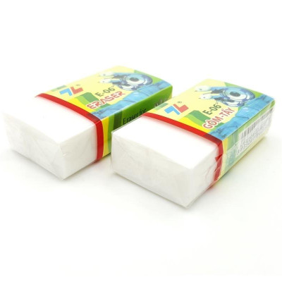 Vỉ 2 Cục Gôm Thiên Long E-06