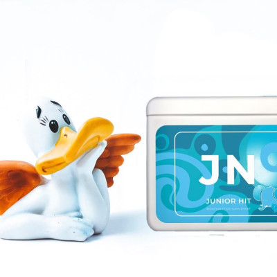 Thực Phẩm Sức Khỏe Cho Trẻ JN Junior Hit - Tăng Trưởng và Năng Lượng - PROJECT V - Hộp 60 Viên - Xuất xứ Pháp, Hàng Chính Hãng