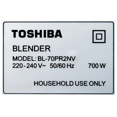 MÁY XAY SINH TỐ TOSHIBA BL-70PR2NV- Hàng chính hãng