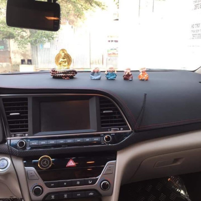 Thảm da Taplo vân carbon Cao cấp dành cho xe Toyota Fortuner 2009-2015