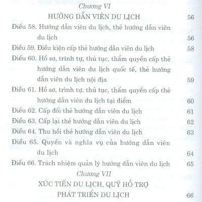 Luật Du Lịch ( Hiện Hành)