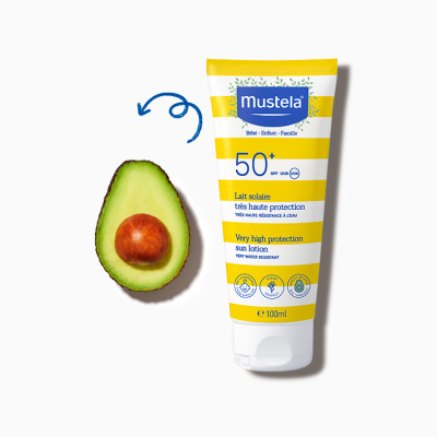Kem Chống Nắng Cho Trẻ Sơ Sinh Và Em Bé Mustela  Spf 50+ (100ml)