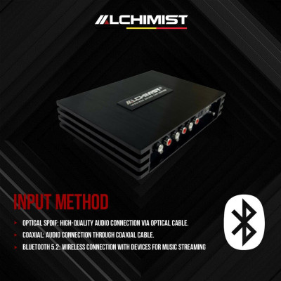 Bộ Khuếch Đại âm thanh ô tô DSP Alchimist 10 Kênh - AD10H-700 phần mềm Android và App Máy tính PC