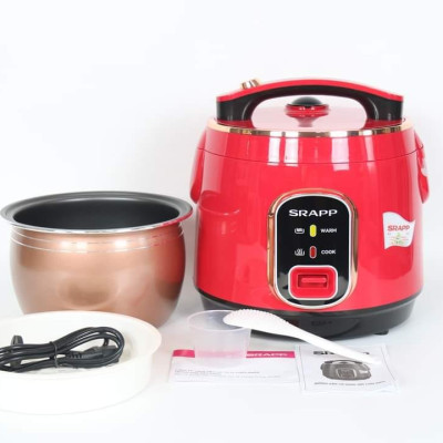 Nồi Cơm Điện SRAPP SH-NC128 1.2 Lít - Màu Ngẫu Nhiên - Hàng Chính Hãng