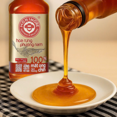 Combo Mật ong  rừng Phương Nam 100% mật ong chín Honimore 990g
