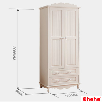 Tủ Quần Áo Gỗ Công Nghiệp Hiện Đại Ohaha - HĐ006