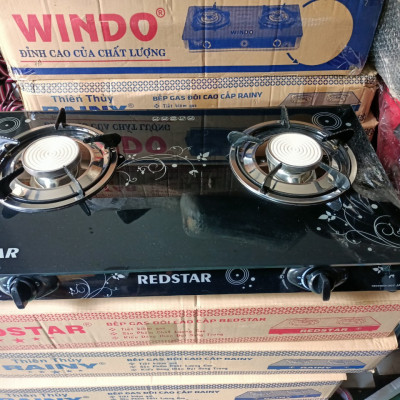 Bếp Gas Hồng Ngoại Đôi Cao Cấp REDSTAR - Hàng chính Hãng ( Màu Ngẩu Nhiên)