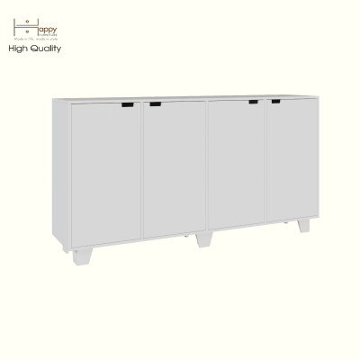 HAPPY FURNITURE , ALVA - Tủ lưu trữ 4 cửa mở , TCM_213 , 180cm x 40cm x 96cm DxRxC