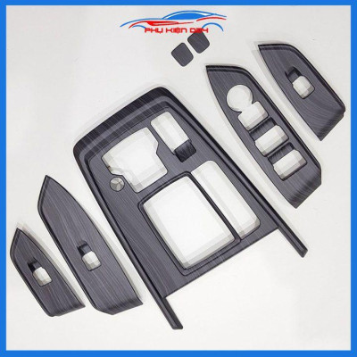 Ốp nội thất CX8, CX-8 2019-2020-2021-2022 vân đá nhựa ABS bảo vệ chống trầy xước và làm đẹp xe