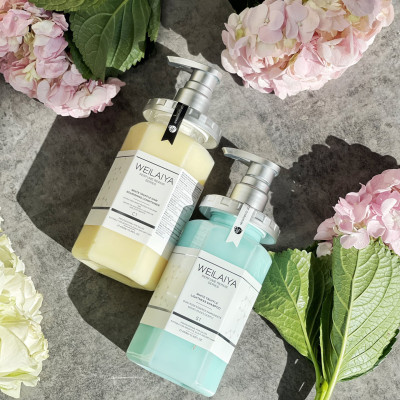 Dầu gội xả phục hồi đa tầng nấm Truffle Weilaiya hương nước hoa -chăm sóc toàn diện, giúp da đầu trở lại trạng thái khỏe khoắn và trẻ trung - tặng kèm ví da bò cao cấp