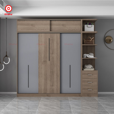 TỦ QUẦN ÁO CAO CẤP HIỆN ĐẠI CÁNH LÙA OHAHA - CL011