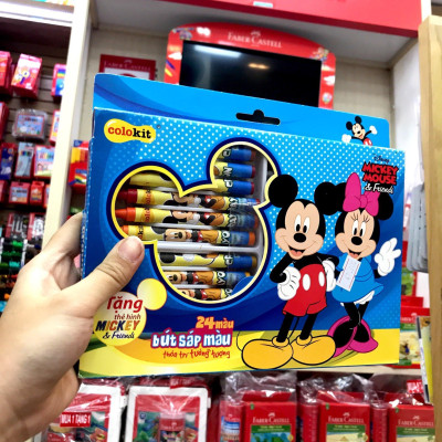 Bút Sáp Màu Thiên Long CR-C030/MI (24 Màu)