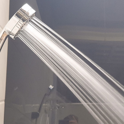 Bộ tay dây sen siêu tăng áp 3 chế độ phun nước Eurolife EL-106SH-N (Trắng bạc)