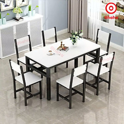 [ Miễn phí giao hàng và lặp đặt tại TP.HCM] Bộ bàn ăn đa năng có ghế Ohaha - BA014