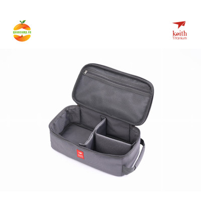Hộp đựng đồ Titanium KEITH Ti0018 - mẫu chữ nhật thấp