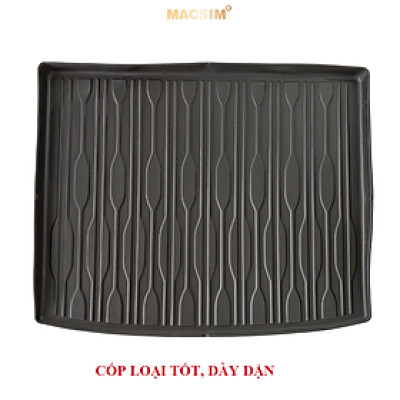 Thảm lót cốp sd4 xe ô tô BYD Atto3 2023+ Nhãn hiệu Macsim chất liệu nhựa TPE cao cấp màu đen
