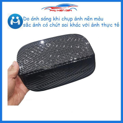 Ốp nắp bình xăng City 2021 vân cacbon chống trầy trang trí ô tô