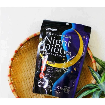 Trà Night Diet Tea Orihiro Hỗ Trợ Đốt Lượng Mỡ Thừa Nhật Bản, Giúp Thanh Nhiệt Thải Độc, Cải Thiện Giấc Ngủ, Làm Đẹp Da