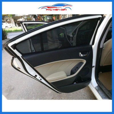Bộ rèm chắn nắng K3 2012-2013-2014-2015-2016-2017-2018-2019-2020, K3 đời cũ cố định nam châm thuận tiện