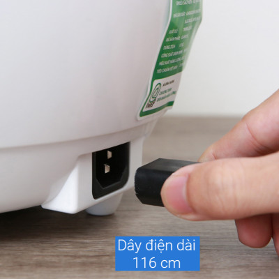 Nồi cơm điện Cuckoo 1.08L CR-0671 - Lòng nồi chống dính - Tiết kiệm điện - Hàng chính hãng Cuckoo Vina
