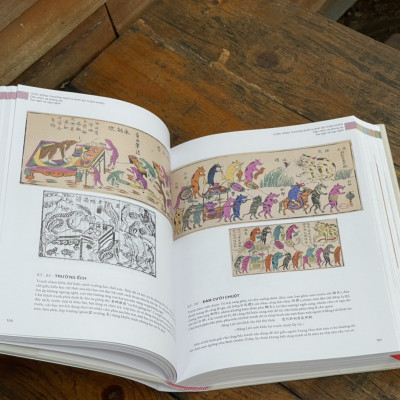 (Tái bản 2023 – Giải thưởng Quốc gia 2019) TRANH DÂN GIAN VIỆT NAM - Maurice Durand sưu tầm và nghiên cứu - Nguyễn Thị Hiệp và Olivier Tessier dịch – Nxb Tổng hợp Hồ Chí Minh