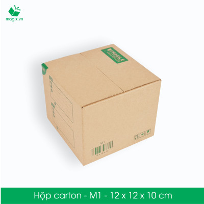 M1 - 12x12x10 cm - 20 Thùng hộp carton