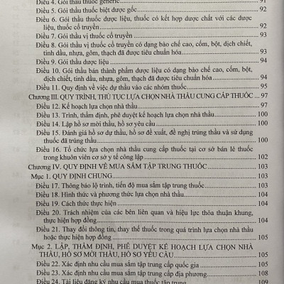 Hướng Dẫn Công Tác Đấu Thầu- Quy Trình, Thủ Tục Lựa Chọn Nhà Thầu Mua Sắm Thuốc, Vật Tư, Trang Thiết Bị Y Tế