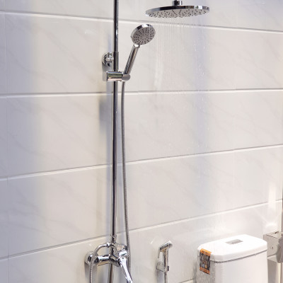 Cây sen nóng lạnh Đồng mạ Chrome Eurolife EL-S922 (Trắng bạc).