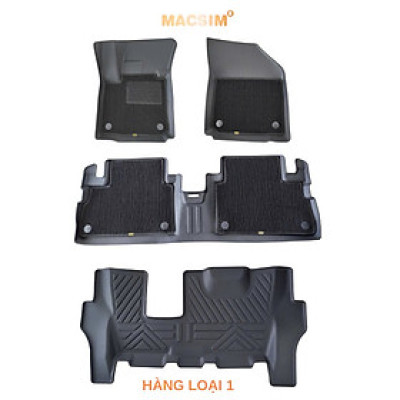 Thảm lót sàn 2 lớp sd3 Suzuki XL7/ Ertigar Nhãn hiệu Macsim - Giảm giá nhưng chất lượng không giảm
