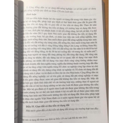  Bình Luận Khoa Học Luật Đất Đai (Năm 2013)