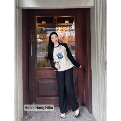 Rập giấy A0 bộ thun tay ragland cho bé 812