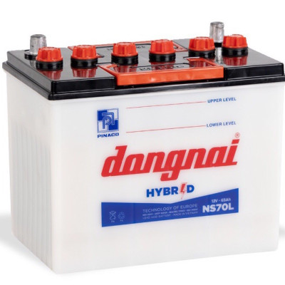 Ắc quy Hybrid ĐN NS70L | 12V - 65Ah
