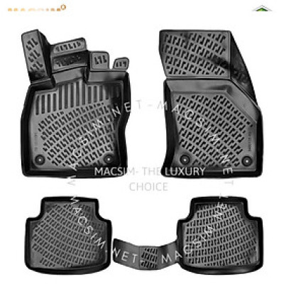 Thảm lót sàn ô tô nhựa TPU Silicon Volkswagen Passat B8 2015+ Nhãn hiệu Macsim