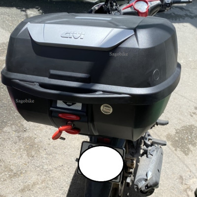 Thùng xe Exciter 135, thùng Givi E43NTL và baga givi Exciter 135