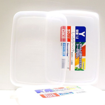 Hộp nhựa bảo quản thực phẩm cao cấp( dạng dẹt - dung tích 1L ) - Hàng nội địa Nhật Bản.