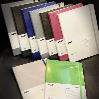 Gift Set Lamy Notebook A6 Softcover Green + Lamy Logo Green - GSA6-Lo003