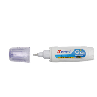Bút xóa thân trắng 12ml C01