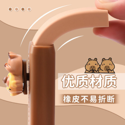 Bút Gôm Cao Su Kéo Đẩy Dễ Dàng  Hình Dễ Thương, Gôm Tẩy Siêu Sạch Kích Thước 2.5*8cm Có Móc Treo Chìa Khóa