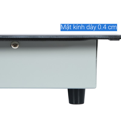 Bếp điện từ đôi lắp âm Nagakawa NK2C08MS - Hàng chính hãng