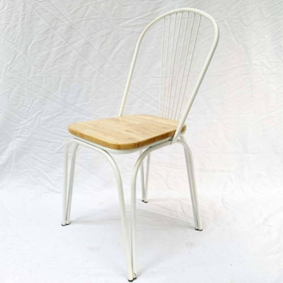 Ghế café Marcello mặt gỗ IBIE nhiều tùy chọn