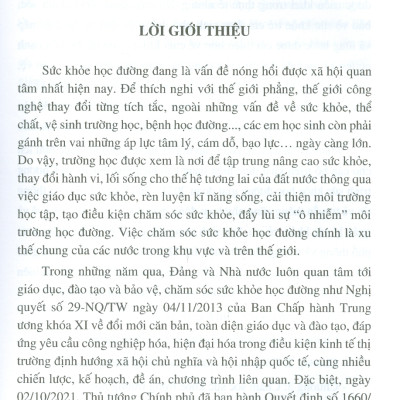 Chăm Sóc Sức Khỏe Tuổi Học Đường